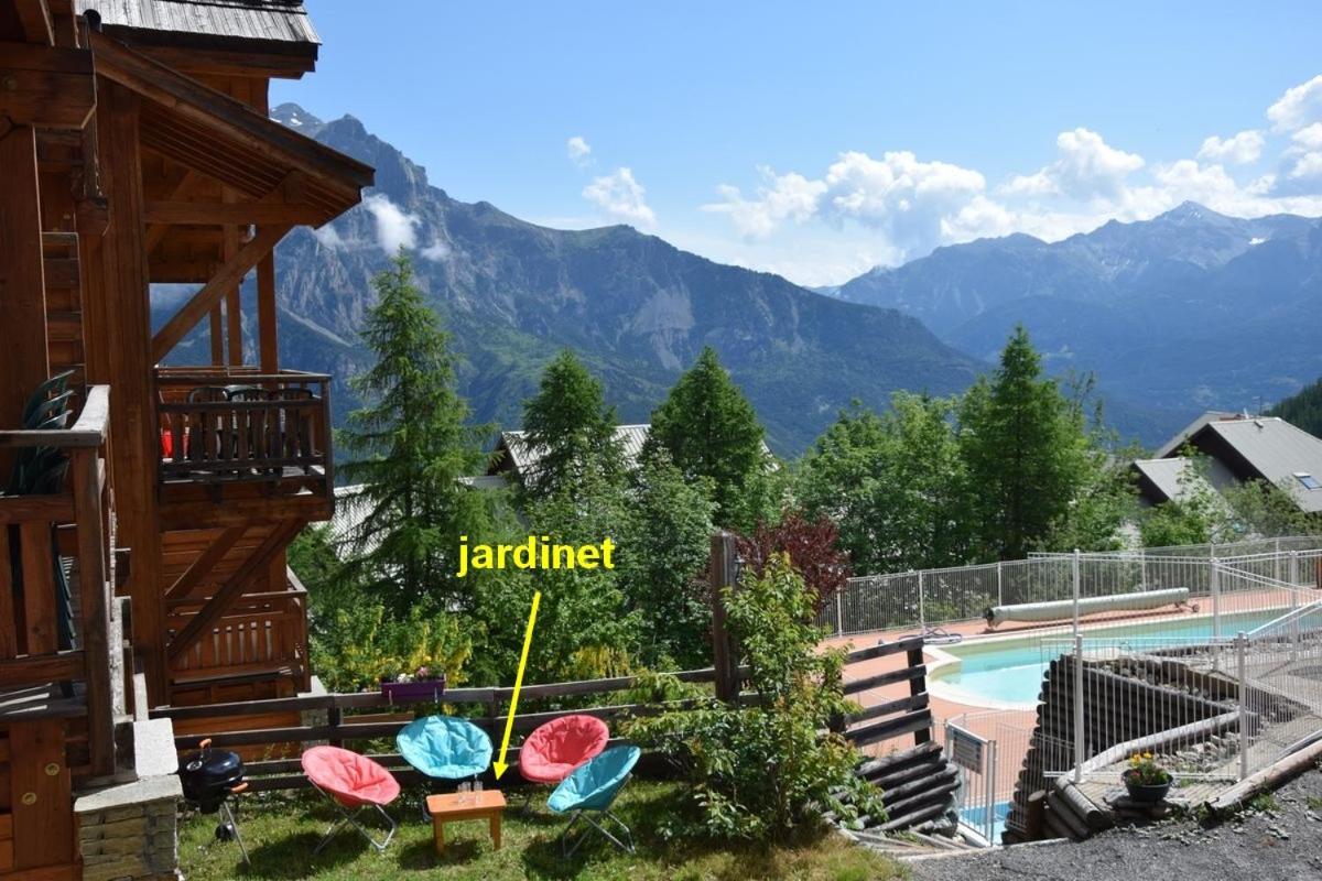 Les Petits Eterlous Appartement T3 36M2 A Puy St Vincent 1800 Alpes Du Sud 6 Personnes Parking Prive Couvert Puy-Saint-Vincent Dış mekan fotoğraf