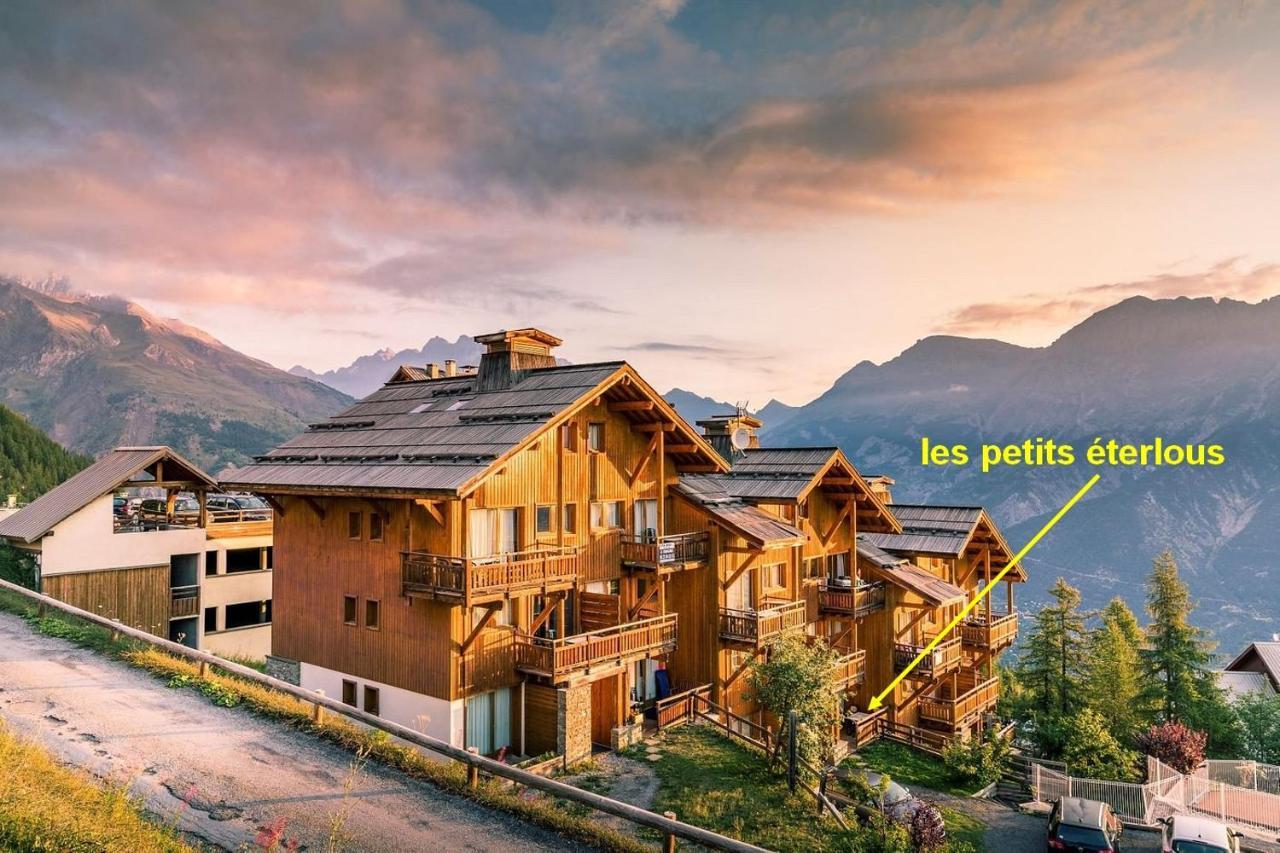Les Petits Eterlous Appartement T3 36M2 A Puy St Vincent 1800 Alpes Du Sud 6 Personnes Parking Prive Couvert Puy-Saint-Vincent Dış mekan fotoğraf