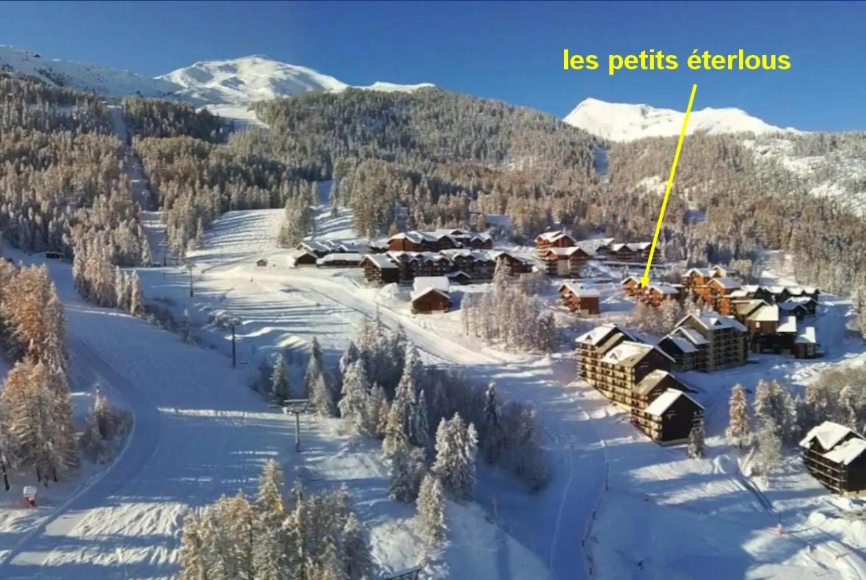 Les Petits Eterlous Appartement T3 36M2 A Puy St Vincent 1800 Alpes Du Sud 6 Personnes Parking Prive Couvert Puy-Saint-Vincent Dış mekan fotoğraf